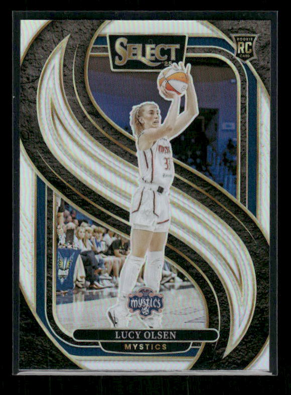 Lucy Olsen - 2025 Select WNBA - Premier Silver Prizm - Rookie