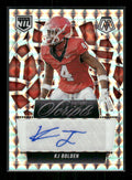 KJ Bolden - 2025 Mosaic Football - Future Scripts Auto - NIL