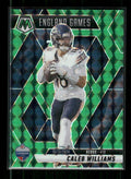 Caleb Williams - 2025 Mosaic Football - England Games Green Mosaic