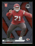 Josh Simmons - 2025 Mosaic Football - Rookie