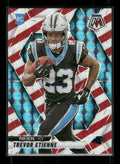 Trevor Etienne - 2025 Mosaic Football - Red White Stripe - Rookie