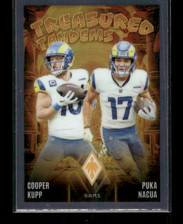 Cooper Kupp / Puka Nacua - 2024 Phoenix Football - Treasured Tandems