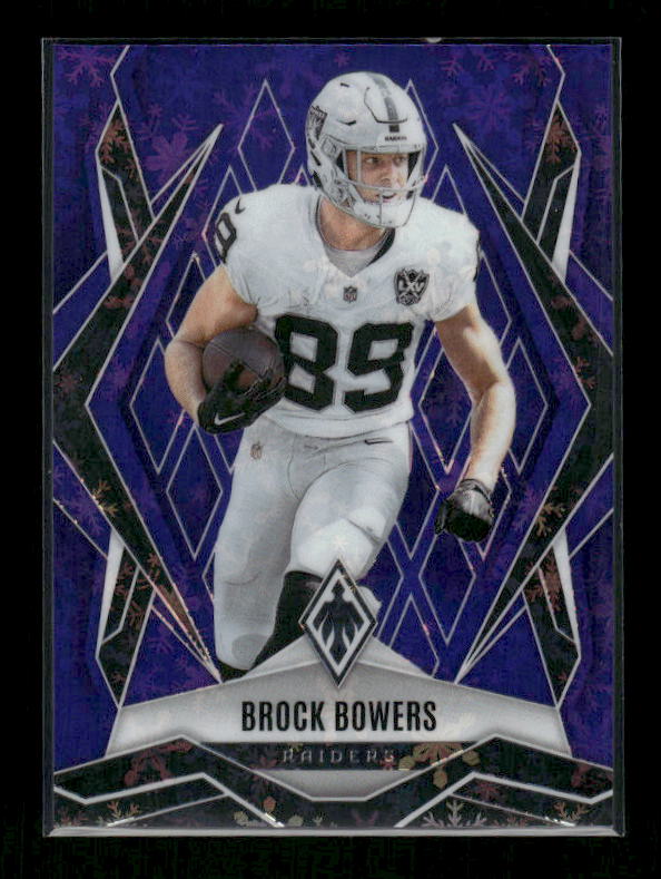 Brock Bowers - 2025 Phoenix Football - Winter Purple /249