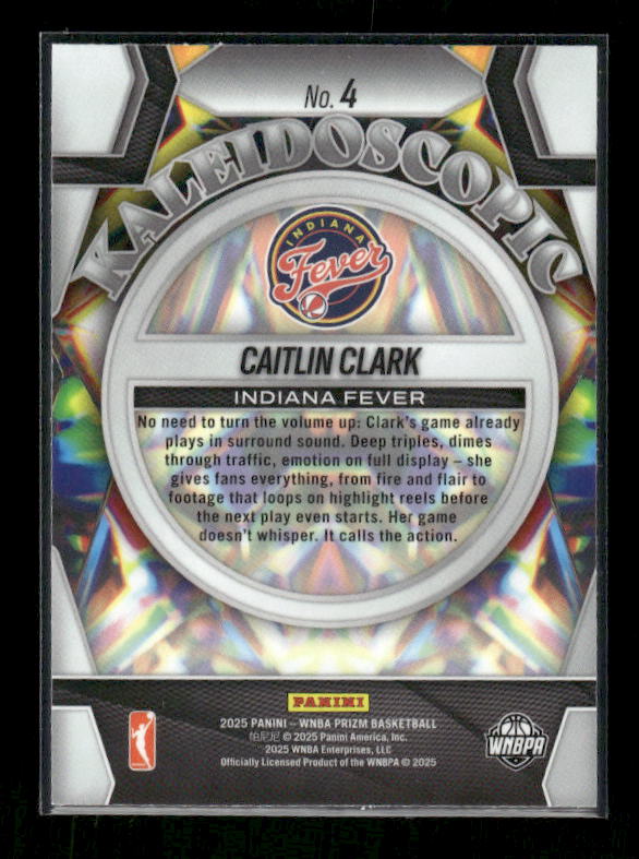 Caitlin Clark - 2025 Prizm WNBA - Kaleidoscopic