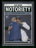 Cam Ward - 2025 Mosaic Football - Notoriety - Rookie