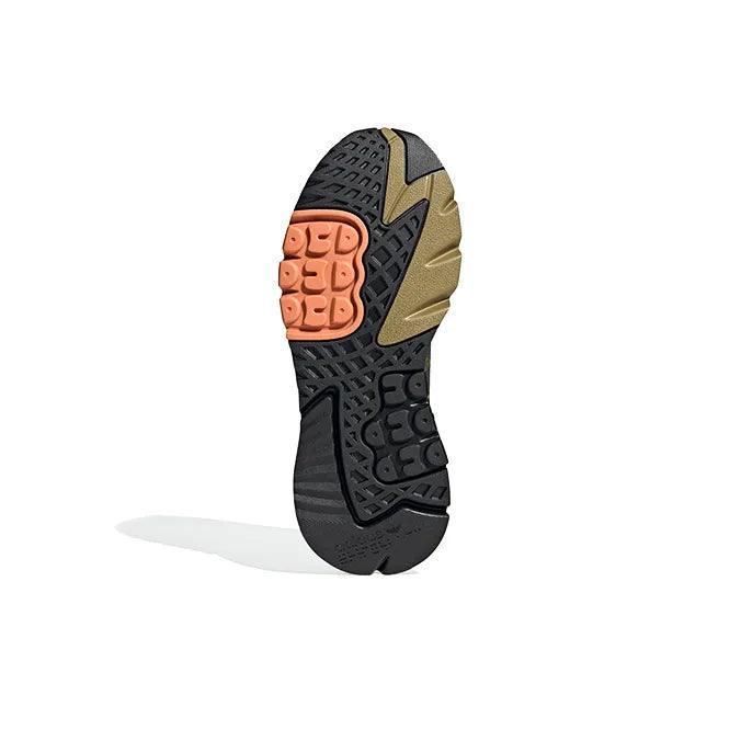 Adidas Nite Jogger Brown Dark Green - Men's Casual Sneakers