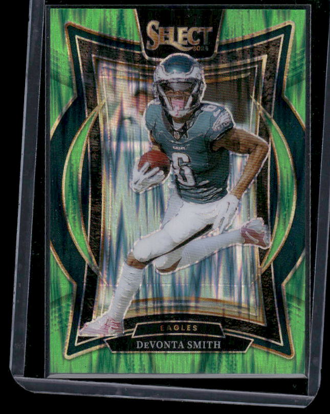 Devonta Smith - 2024 Select Football - Green Shock /599