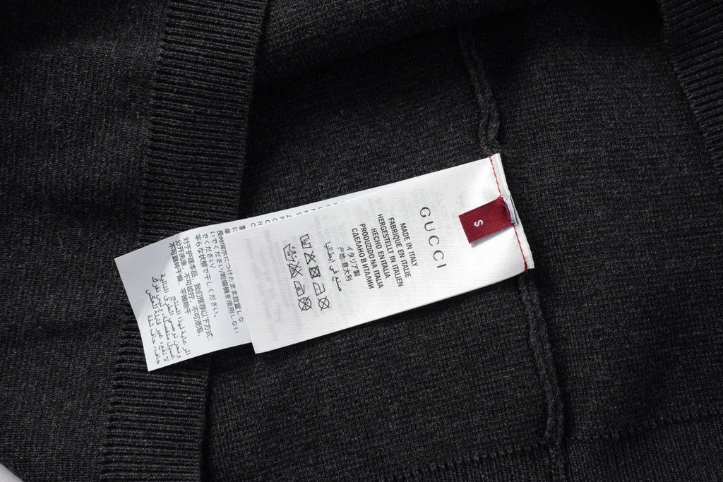 Gucci T-Shirt Without Collar 'Black'