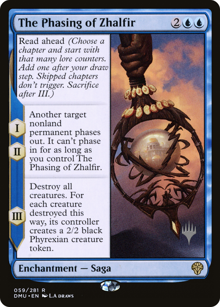 The Phasing of Zhalfir (PPDMU-59P) - Dominaria United Promos Foil