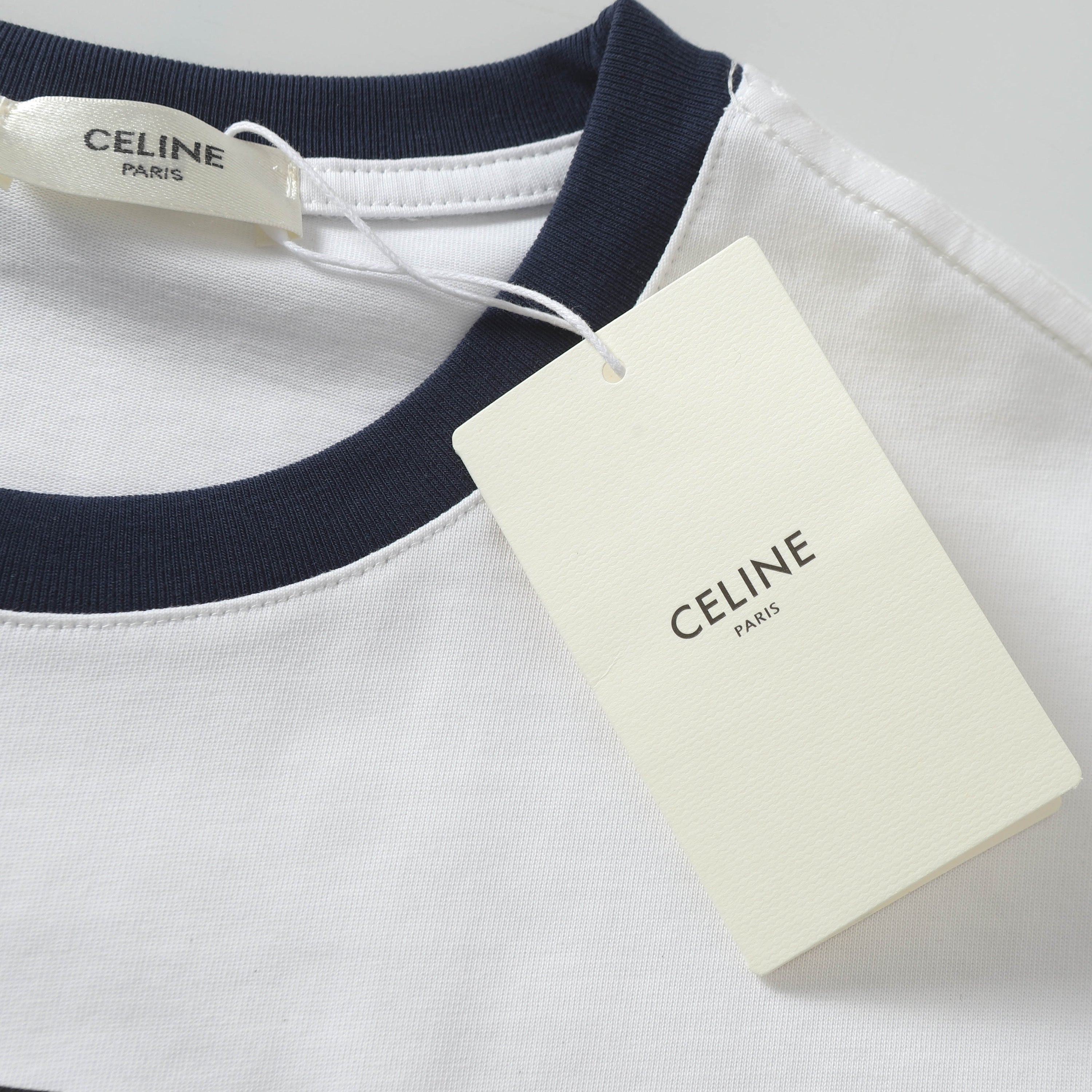 CELINE PARIS loose t-shirt in cotton jersey