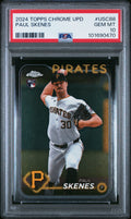 Graded 2024 Topps Chrome Update Paul Skenes #USC88 Rookie RC Baseball Card PSA 10 Gem Mint