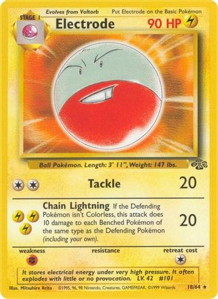 Electrode 018/64 - Jungle 1st Edition