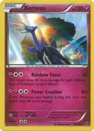 Xerneas 107/162 - XY  BREAKthrough Holofoil
