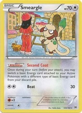 Smeargle 123/162 - XY  BREAKthrough