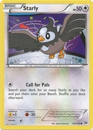 Starly 125/162 - XY  BREAKthrough