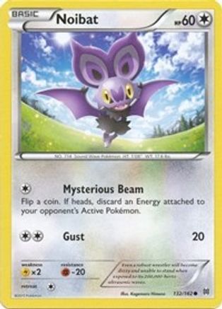 Noibat 132/162 - XY  BREAKthrough Reverse Holofoil