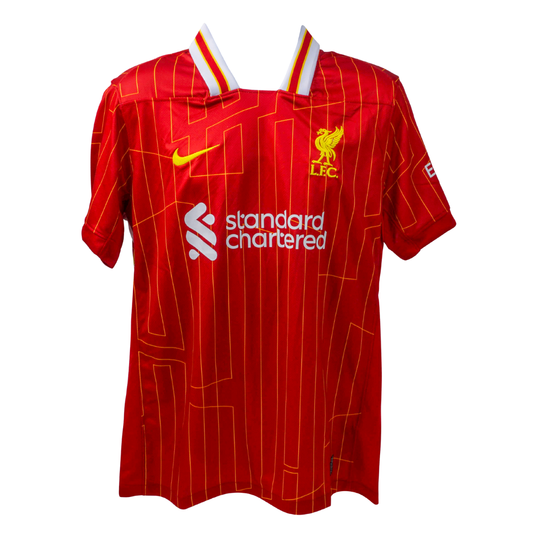 Framed Darwin Nunez Signed Liverpool FC Home Soccer Jersey #27 with Beckett COA