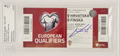 Luka Modric Signed 2017 Record 100th Croatia Game Match Ticket – BGS Authentic
