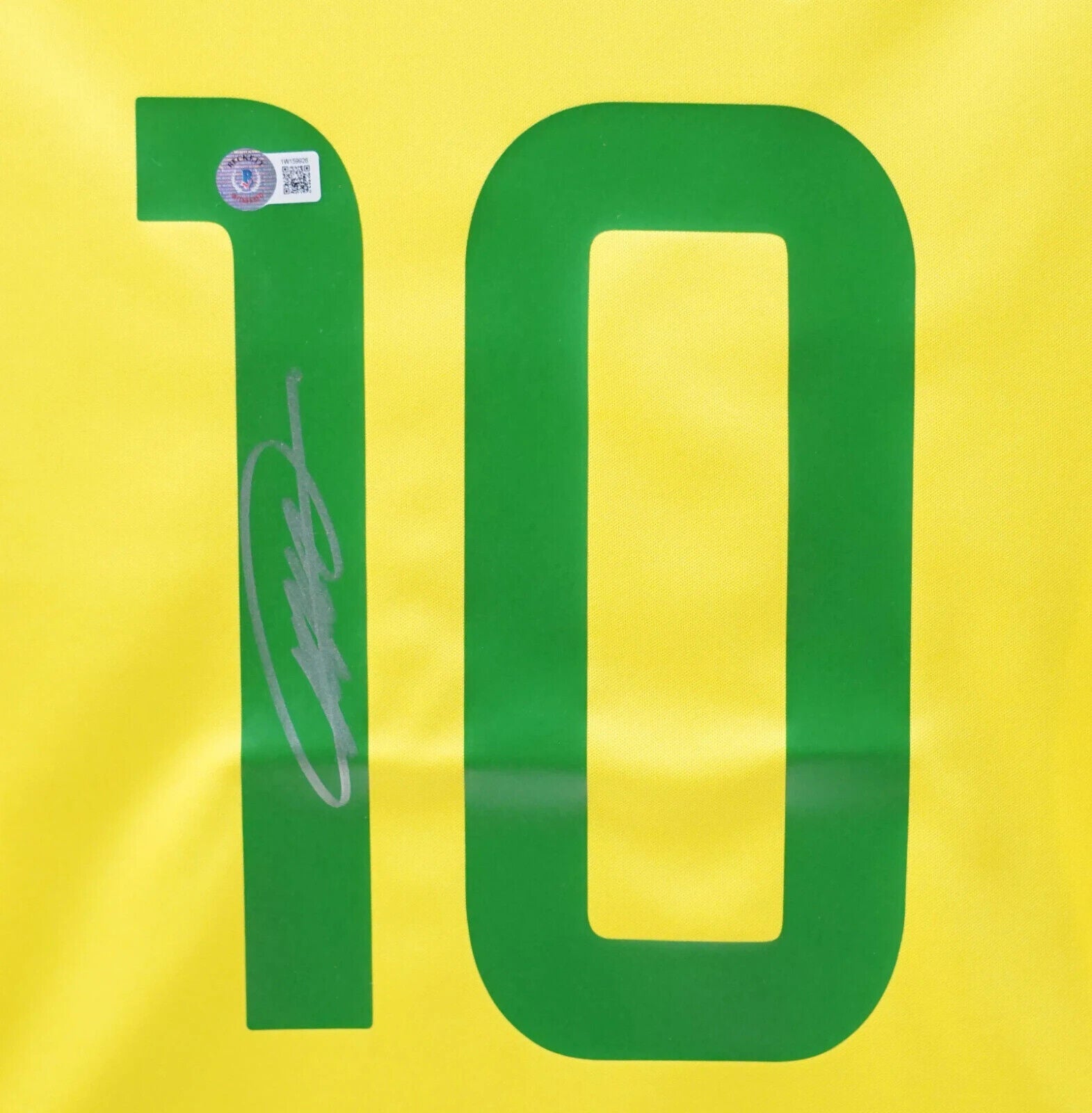 Framed Ricardo Kaka Signed Brazil FC Home Soccer Jersey #10 with Beckett Witness