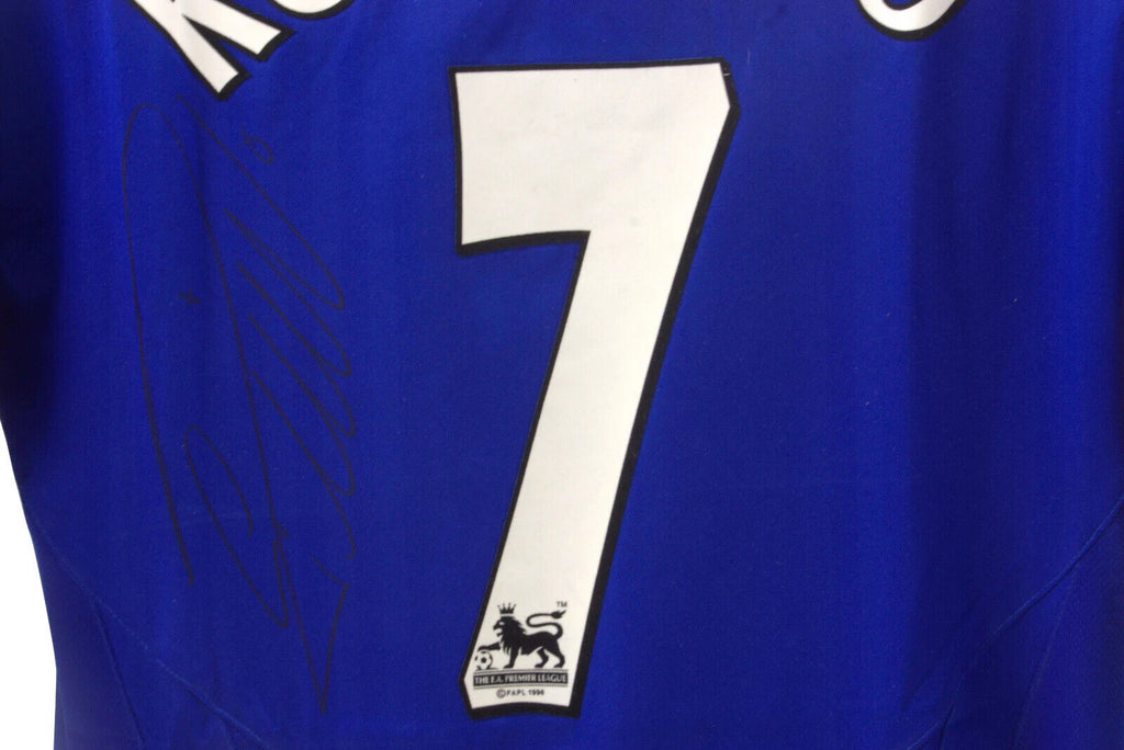 Cristiano Ronaldo Signed Manchester Utd Away Soccer Jersey #7 with Beckett LOA