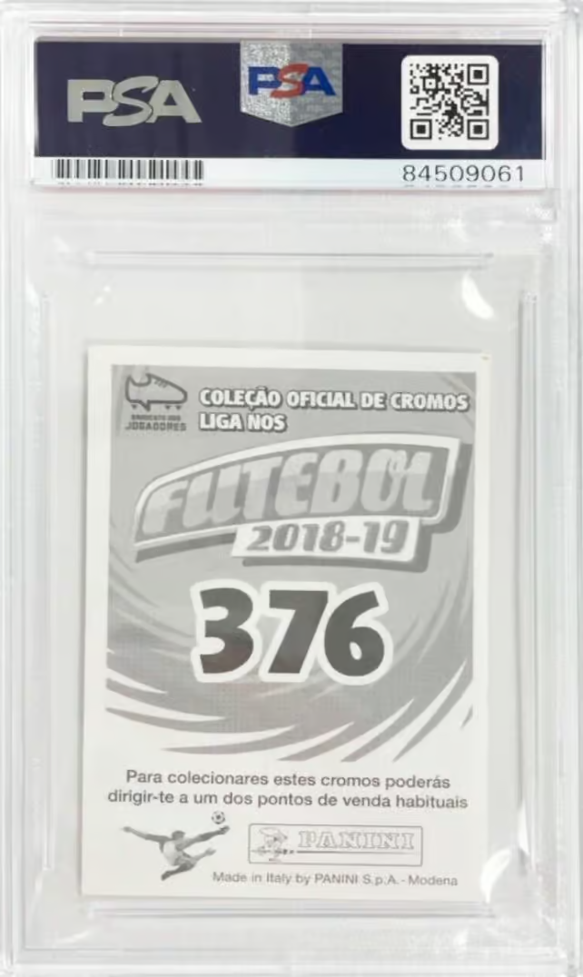 Joao Felix Signed 2018-19 Panini Futebol Rookie Sticker #376 – PSA 10 Autograph