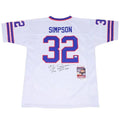 OJ Simpson Signed Buffalo Bills Football Jersey Inscribed The Juice with JSA