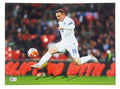 Wayne Rooney Signed England Soccer Print Size 16″ x 12″ with Beckett COA