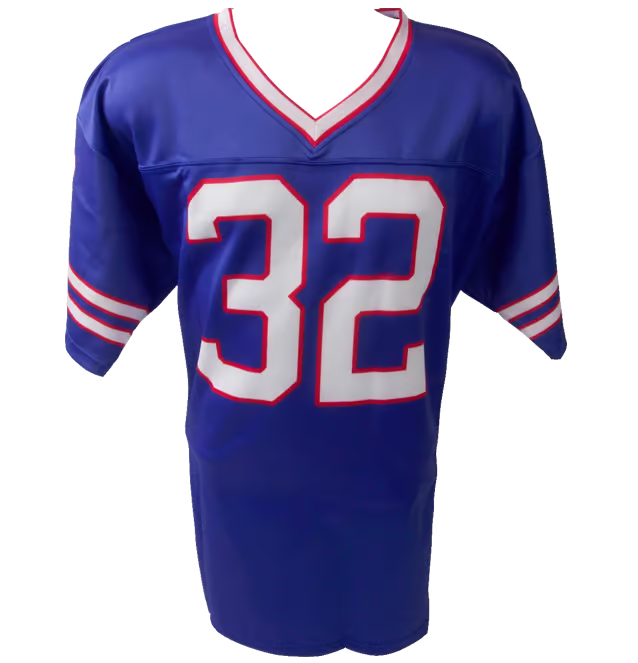 OJ Simpson Signed Buffalo Bills Football Jersey Inscribed H.O.F 85 with JSA