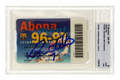 Ronaldo Nazario Signed 1996-97 Only Season at FC Barcelona Season Pass – BGS 6