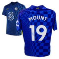 Mason Mount Signed Chelsea FC Home Soccer Jersey #19 with Beckett COA