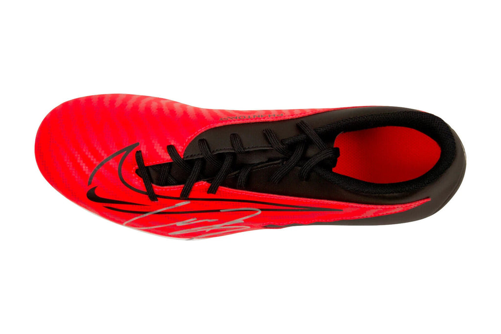 Alejandro Garnacho Signed Nike Phantom Soccer Cleat with Beckett COA