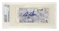 Ronaldo Nazario Signed 2002 Real Madrid Debut + 2 Goals Match Ticket – BGS 4