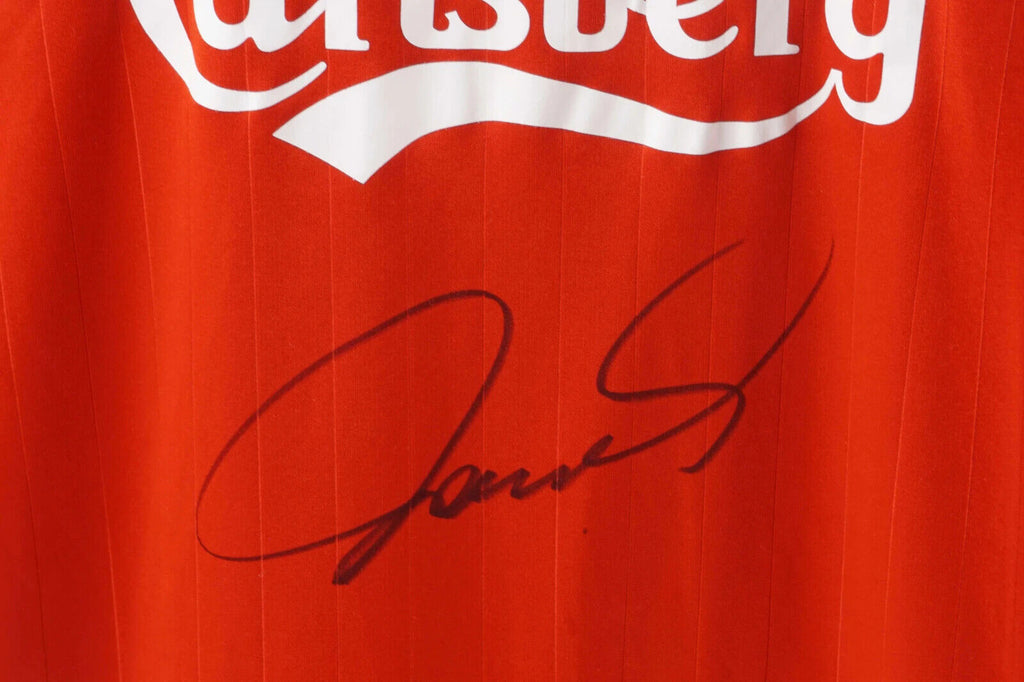 Fernando Torres Signed Liverpool FC Home Soccer Jersey #9 with Beckett COA