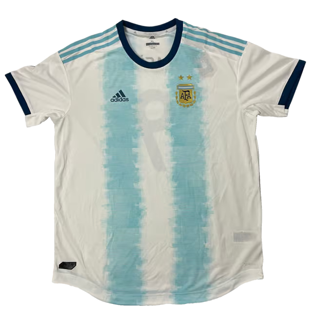 Framed Sergio Aguero Signed Argentina FC Soccer Jersey #9 with Beckett COA