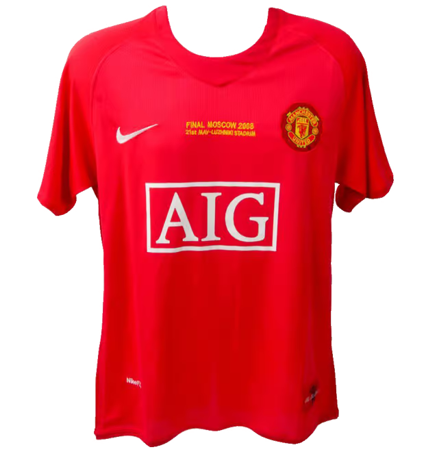 Framed Wayne Rooney Signed Manchester United UCL Final Soccer Jersey with Beckett COA