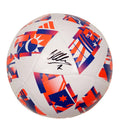 David Villa Signed Adidas Soccer Ball with Beckett COA
