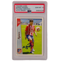 Sergio Aguero Signed 2007 Las Fichas De La Liga #264 – PSA 10 Autograph