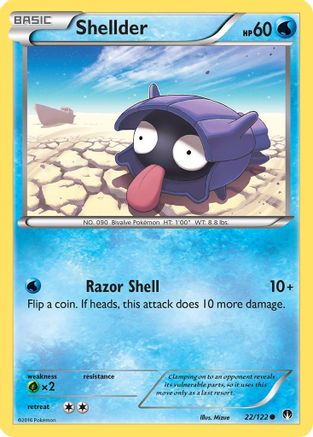Shellder 022/122 - XY  BREAKpoint