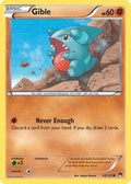 Gible 068/122 - XY  BREAKpoint Reverse Holofoil