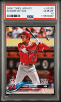 Graded 2018 Topps Update Shohei Ohtani #US285 Rookie RC Baseball Card PSA 10 Gem Mint
