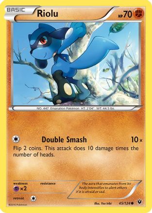 Riolu 045/124 - XY  Fates Collide