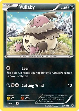 Vullaby 057/124 - XY  Fates Collide