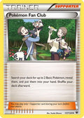 Pokemon Fan Club 107/124 - XY  Fates Collide Reverse Holofoil