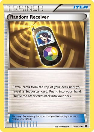 Random Receiver 109/124 - XY  Fates Collide