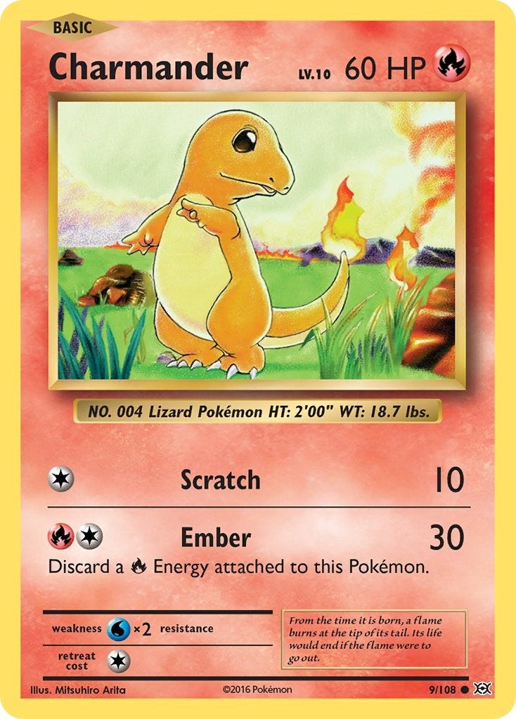 Charmander (9/108) (XY - Evolutions) (EVO)