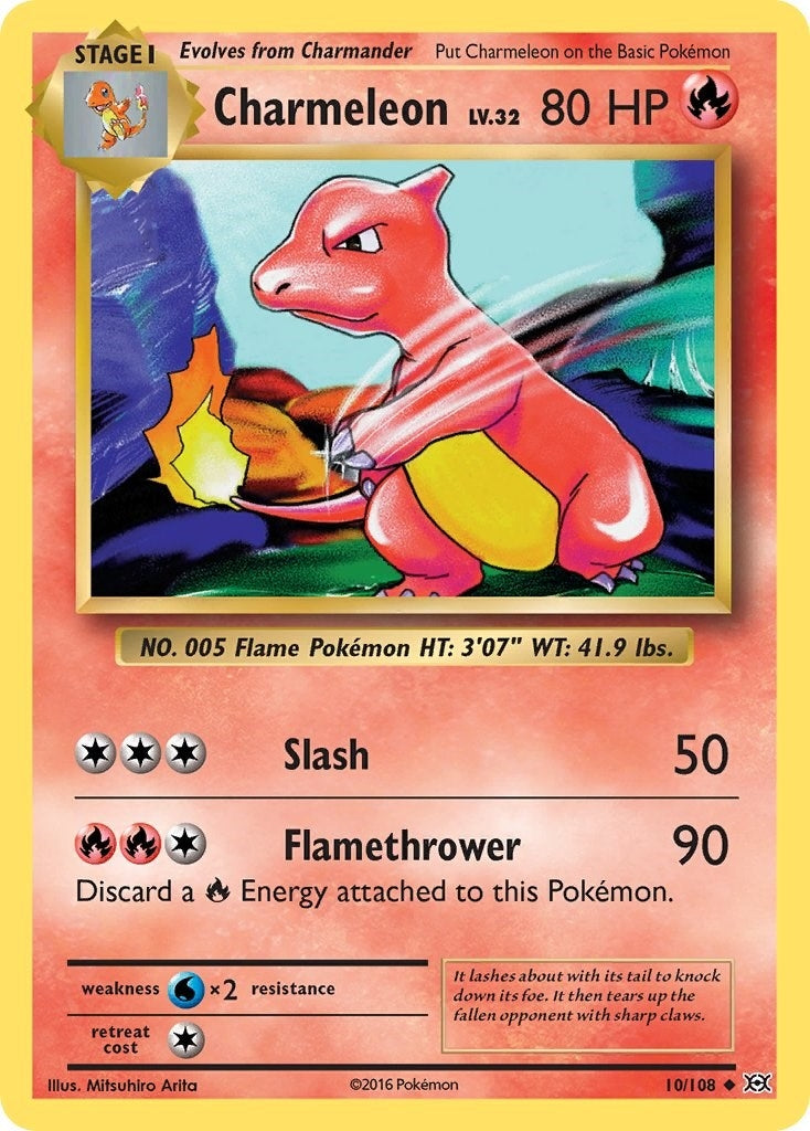 Charmeleon (10/108) (XY - Evolutions) (EVO)