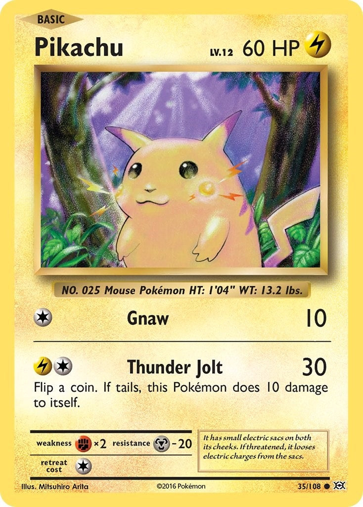 Pikachu (35/108) (XY - Evolutions) (EVO)