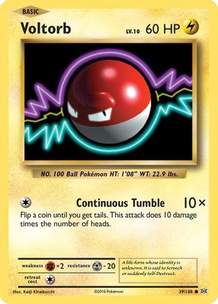 Voltorb 039/108 - XY  Evolutions