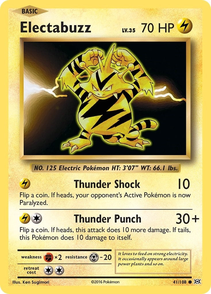 Electabuzz (41/108) (XY - Evolutions) (EVO)