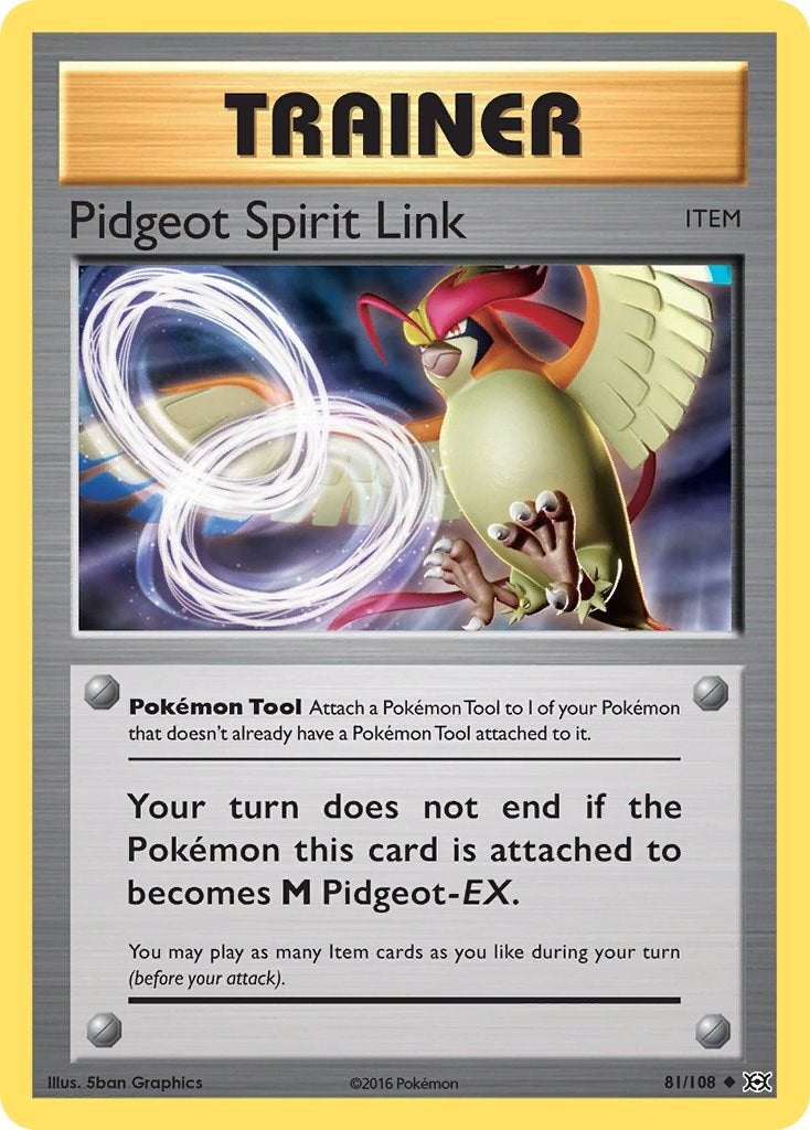 Pidgeot Spirit Link (81/108) (XY - Evolutions) (EVO)
